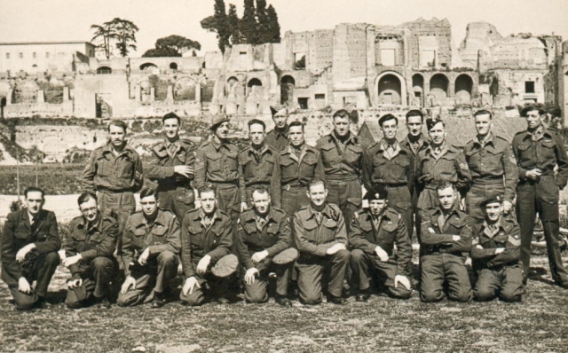 On leave Rome April 1945