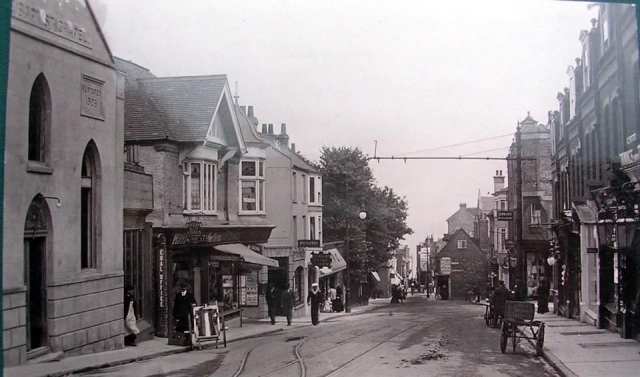 Broadstairs High Street about 1909