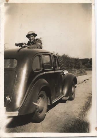 Norman in desert