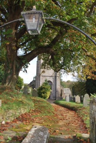 Entrance pathway to the Church