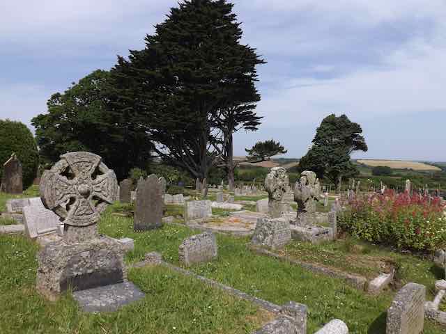 The churchyard